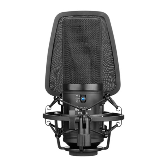 მიკროფონი BOYA BY-M1000 LARGE DIAPHRAGM CONDENSER (BK)