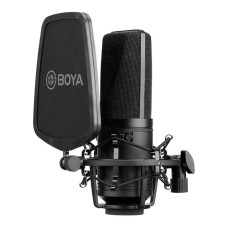 მიკროფონი BOYA BY-M1000 LARGE DIAPHRAGM CONDENSER (BK)