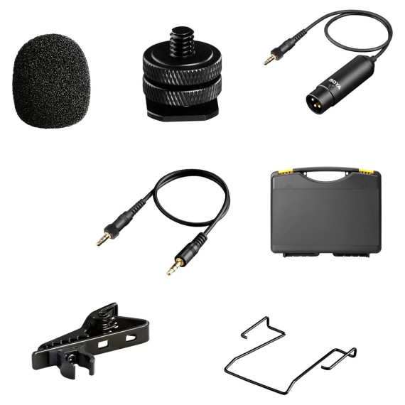 მიკროფონი BOYA BY-WM8 PRO-K2 DUAL CHANNEL UHF WIRELESS (BK)