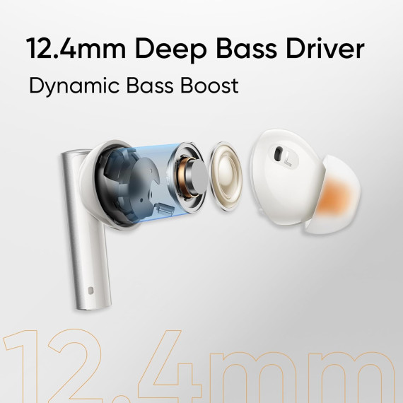 tws headphone REALME BUDS AIR 6 (SILVER)