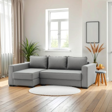 sofa HOBEL CORNER LIZA PLUS D/P CAPPUCCINO SCANDI 19 L (5)