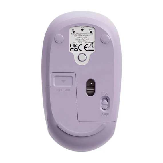 კომპიუტერული მაუსი BASEUS F01B TRI-MODE WIRELESS B01055503513-00 (NEBULA PR)