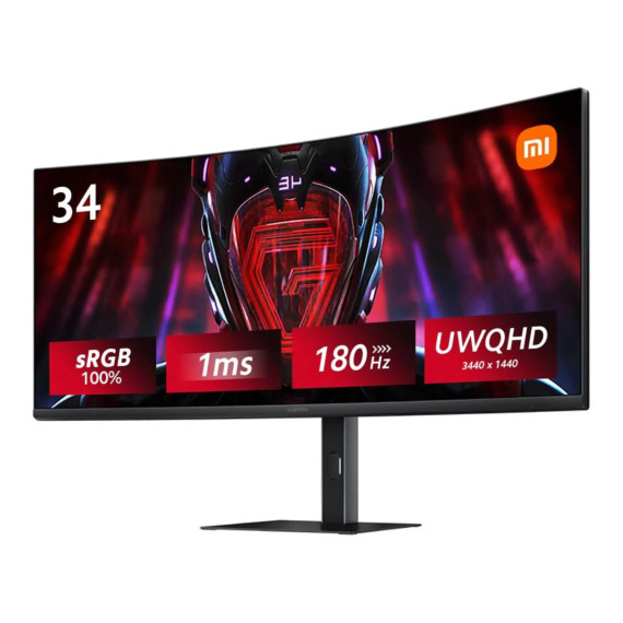 მონიტორი XIAOMI G34WQI CURVED GAMING (BK)