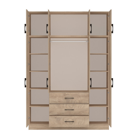 ტანსაცმლის კარადა HOBEL EX-B37 CL/02 K107 (6)