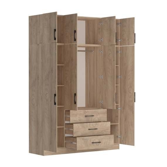 ტანსაცმლის კარადა HOBEL EX-B37 CL/02 K107 (6)