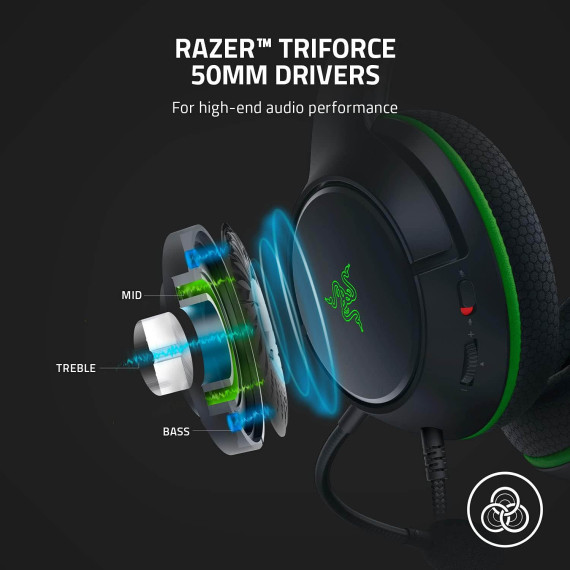 ყურსასმენები RAZER KAIRA X FOR XBOX GAMING (BK)