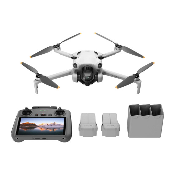 дрон & квадрокоптер DJI MINI 4 PRO FLY MORE COMBO WITH RC 2 (GY)