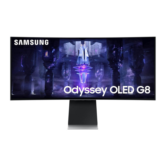 მონიტორი SAMSUNG ODYSSEY OLED G8 LS34BG850SIXCI 34 CURVED UHD 3840X2160 0.1MS 175HZ