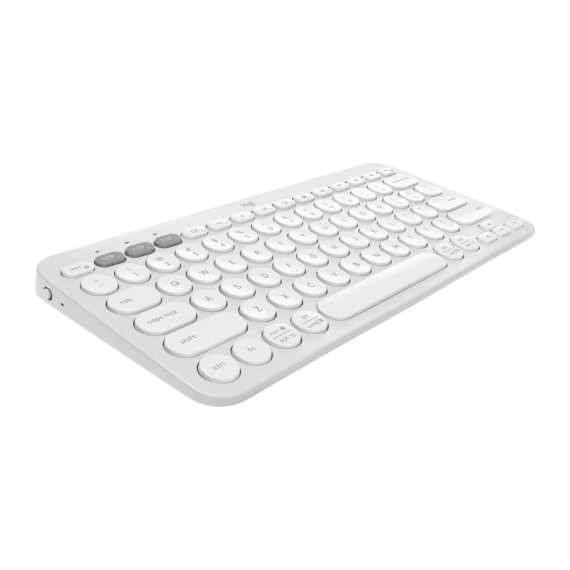 клавиатура LOGITECH PEBBLE KEYS 2 K380S BLUETOOTH (WH)