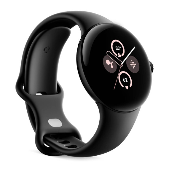 სმარტ საათი Google PIXEL WATCH 2 MATTE BLACK ALUMINIUM CASE WITH OBSIDIAN ACTIVE BAND (OBSIDIAN)