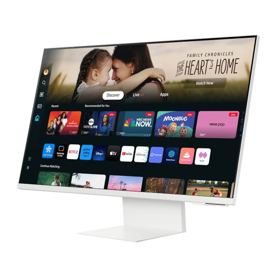მონიტორი SAMSUNG SMART M8 LS32CM801UIXCI 32 UHD 3840 X 2160 VA 4MS 60HZ WHITE SMART