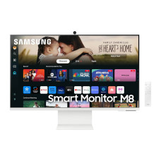 მონიტორი SAMSUNG SMART M8 LS32CM801UIXCI 32 UHD 3840 X 2160 VA 4MS 60HZ WHITE SMART