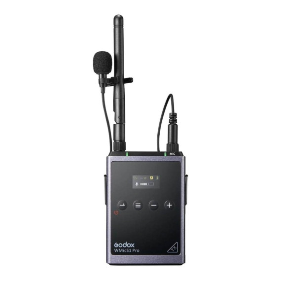 მიკროფონი GODOX UHF WIRELESS MICROPHONE SYSTEM WMICS1 PRO KIT2 (BK)
