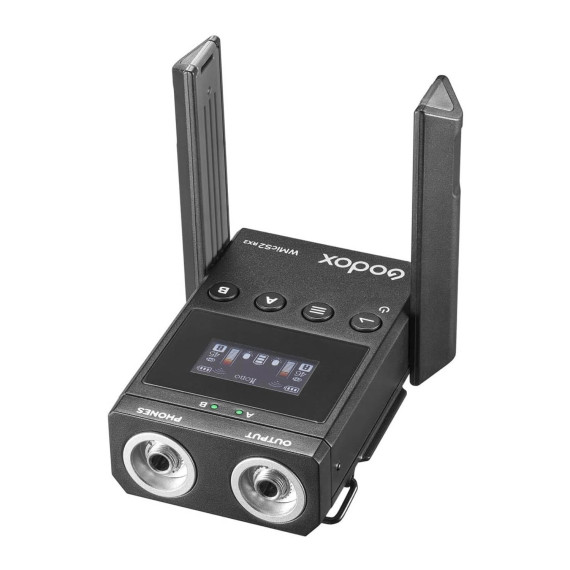 მიკროფონი GODOX UHF WIRELESS MICROPHONE SYSTEM WMICS2 KIT 1 (BK)
