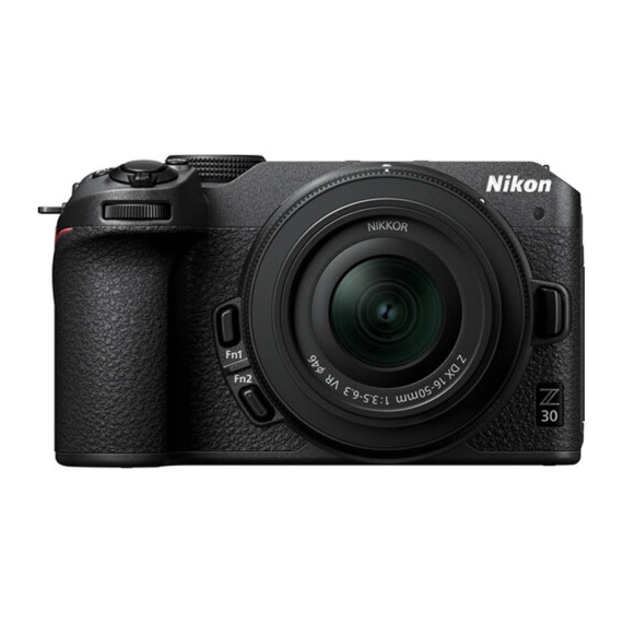 ციფრული ფოტოკამერა NIKON Z30 MIRRORLESS WITH 16-50MM LENS (BK)