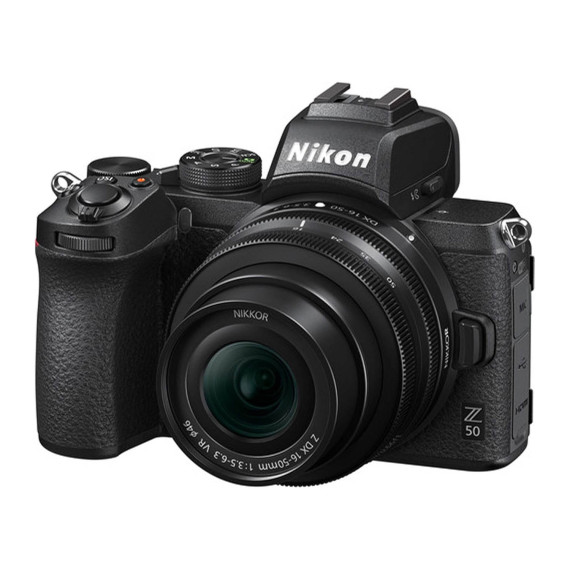 ციფრული ფოტოკამერა NIKON Z50 MIRRORLESS WITH 16-50MM LENS (BK)