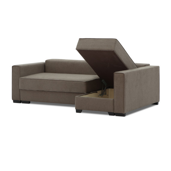 sofa HOBEL CORNER LIZA PLUS LIGHT BROWN SCANDI 6 R (5)