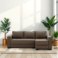 sofa HOBEL CORNER LIZA PLUS LIGHT BROWN SCANDI 6 R (5)
