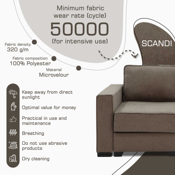sofa HOBEL CORNER LIZA PLUS LIGHT BROWN SCANDI 6 R (5)