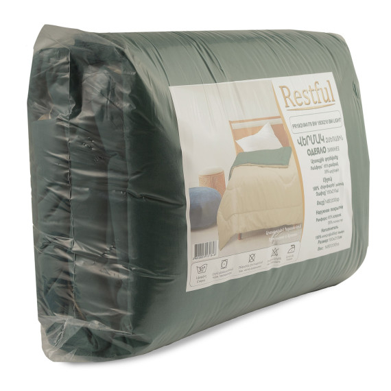 ზამთრის საბანი RESTFUL PR19QV94V79 BW 150X210 BM LIGHT