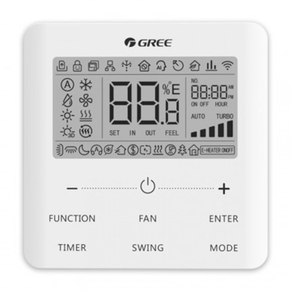 კონდიციონერი GREE GUD140W1/NHB-S GUD140PHS1/B-S