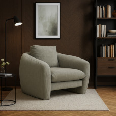 სავარძელი HOBEL CHILI 1 LIGHT GREY BEATTO 1067 (1)