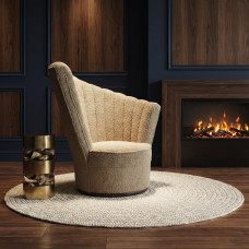 armchair HOBEL CORONA BROWN KUZU 1 L (1)