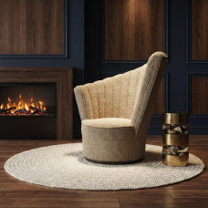 armchair HOBEL CORONA BROWN KUZU 1 R (1)