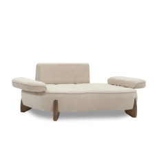 armchair HOBEL DANIA 1 STR CREAM BONCUK 4/ BROWN BEATTO 1012 (1)