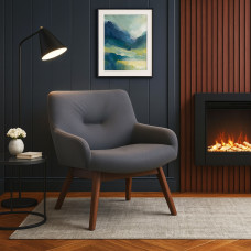 armchair IVORIE IVC-1191 WALNUT AEROS 5