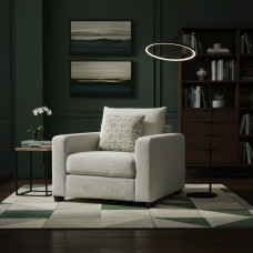 armchair HOMESRUS MARTIN 1 STR BEIGE (1)
