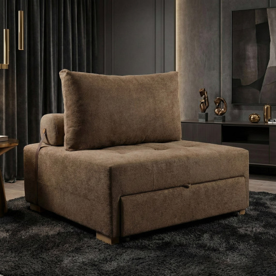 სავარძელი HOBEL SOFI WOOD BROWN BUKLE 27/1 (2)