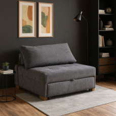 armchair HOBEL SOFI WOOD GREY BEATTO 1036 (2)