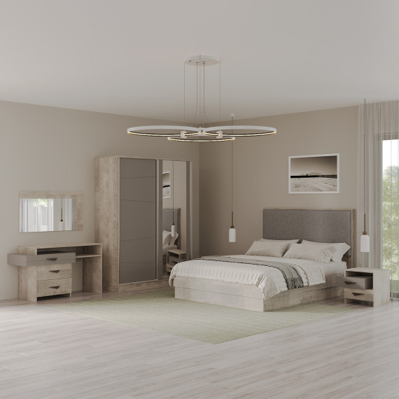 საძინებლის გარნიტური HOBEL EX-A62 CL/08 K355/6299 (17)