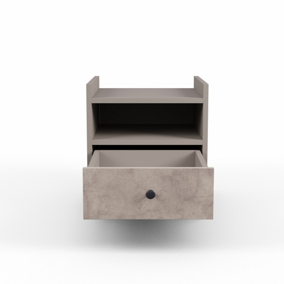 საძინებლის გარნიტური HOBEL EX-A94 GZ-UDINE BLACK ORMA 229/K538 (12)