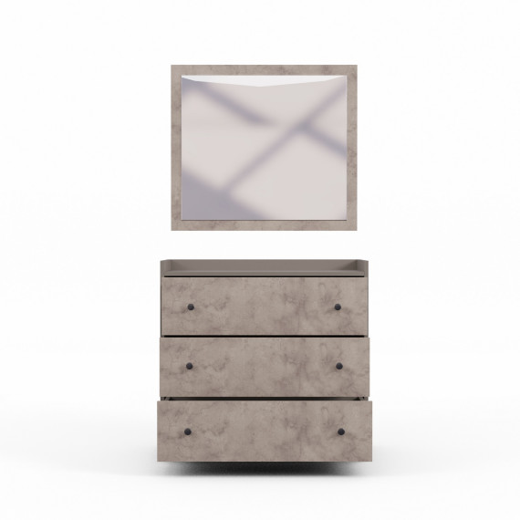 საძინებლის გარნიტური HOBEL EX-A94 GZ-UDINE BLACK ORMA 229/K538 (12)