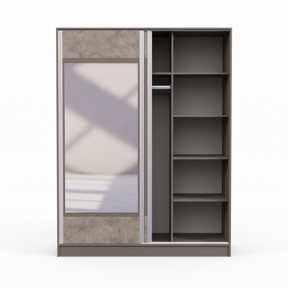 საძინებლის გარნიტური HOBEL EX-A94 GZ-UDINE BLACK ORMA 229/K538 (12)