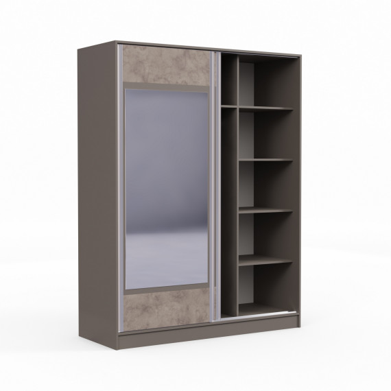 საძინებლის გარნიტური HOBEL EX-A94 GZ-UDINE BLACK ORMA 229/K538 (12)