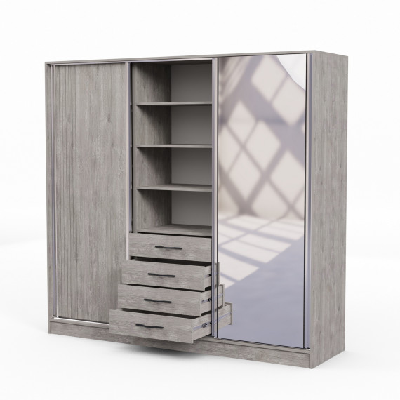 საძინებლის გარნიტური HOBEL EX-C24 (VITO 160-20M) ORMA 214 (16)