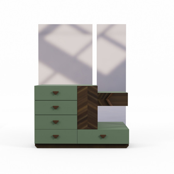 bedroom set HOBEL EX-D97 K521/WOOD BROWN (16)