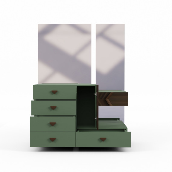 bedroom set HOBEL EX-D97 K521/WOOD BROWN (16)