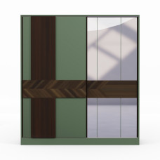 платяной шкаф HOBEL EX-D97 K521/WOOD BROWN (8)