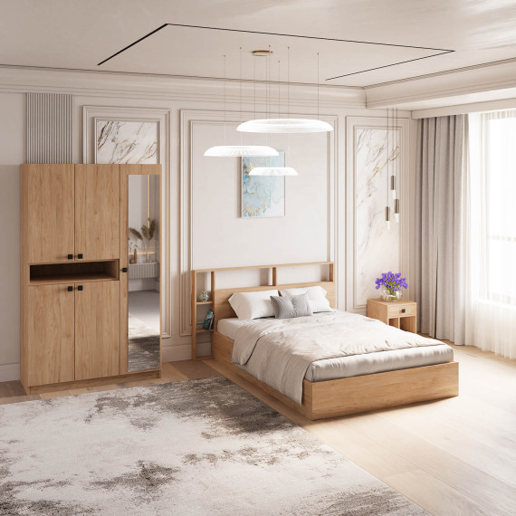 спальный гарнитур HOBEL LILYA K086 G (9)