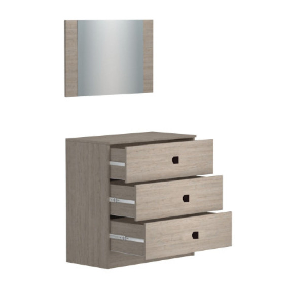 საძინებლის გარნიტური HOBEL SILVI 5529 + SOLO 140XX200 (1)