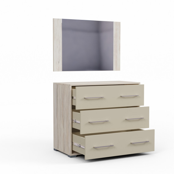 საძინებლის გარნიტური HOBEL X16 UZ-819 INOX K083/ORMA 211 (13)