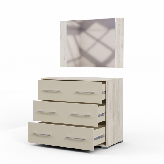 საძინებლის გარნიტური HOBEL X16 UZ-819 INOX K083/ORMA 211 (13)