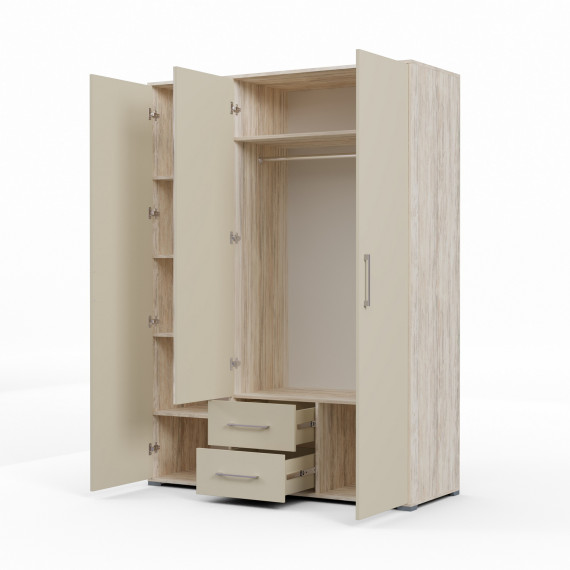 საძინებლის გარნიტური HOBEL X16 UZ-819 INOX K083/ORMA 211 (13)