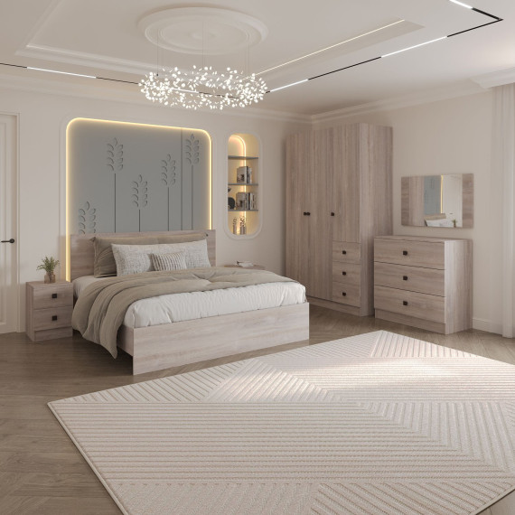 bedroom set HOBEL ELIS K079 + SOLO 140X200 (1)