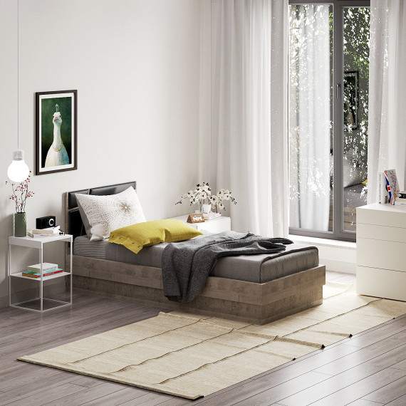 საწოლი VEGA EX-B71 90X200 K355 (7)