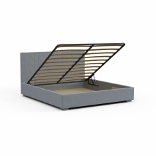 საწოლი HOBEL A2/1 180X200 GREY LEONARDO 14 (5)
